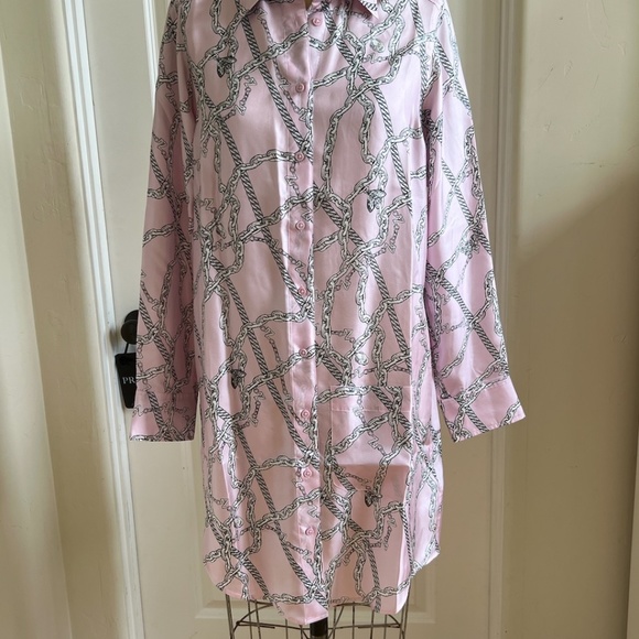 Zadig and Voltaire Silk Shirt Dress - Picture 1 of 5